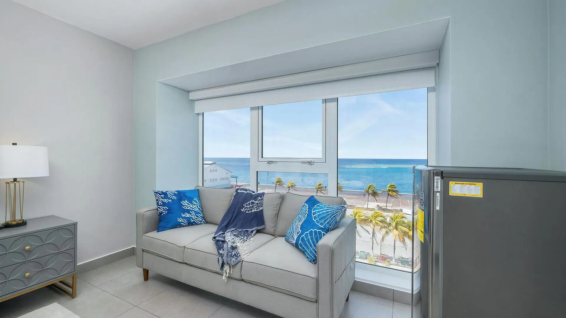 公寓 Oceanview Paradise In The One Happy Island 奥拉涅斯塔德 阿鲁巴岛